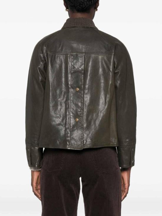 26FW 더 재키 레더스 가죽 자켓 GLAMIS709 GREEN - THE JACKIE LEATHERS