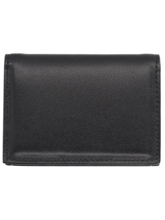 26SS 지방시 레더 안티고나 스탬프 플랩 카드 홀더 BK60G1K21L 001 BLACK - GIVENCHY