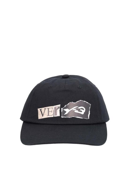 26SS 와이쓰리 그래픽 데드 캡 KD0179 Black