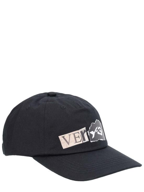 26SS 와이쓰리 그래픽 데드 캡 KD0179 Black - Y-3