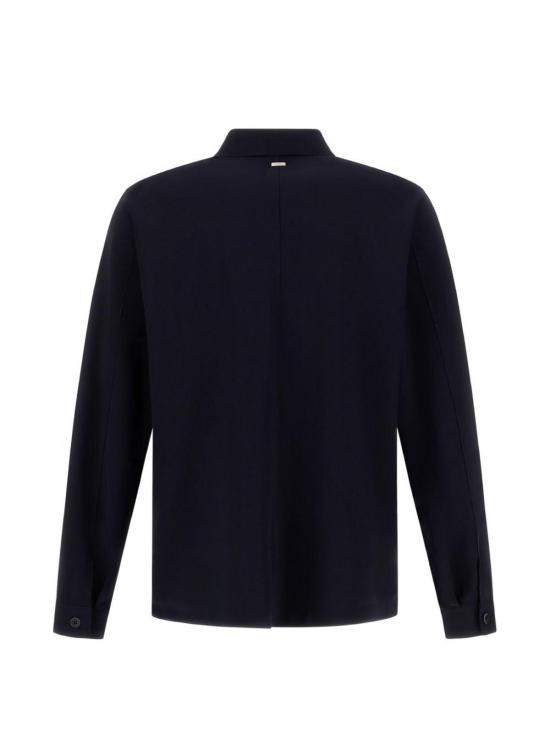 26SS 에르노 셔츠 GI000602U12359S9200 DARK BLUE - HERNO