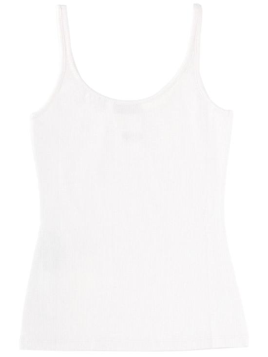 26SS 오프화이트 민소매 티셔츠 2AD072C99JER002W102 WHITE - OFF WHITE