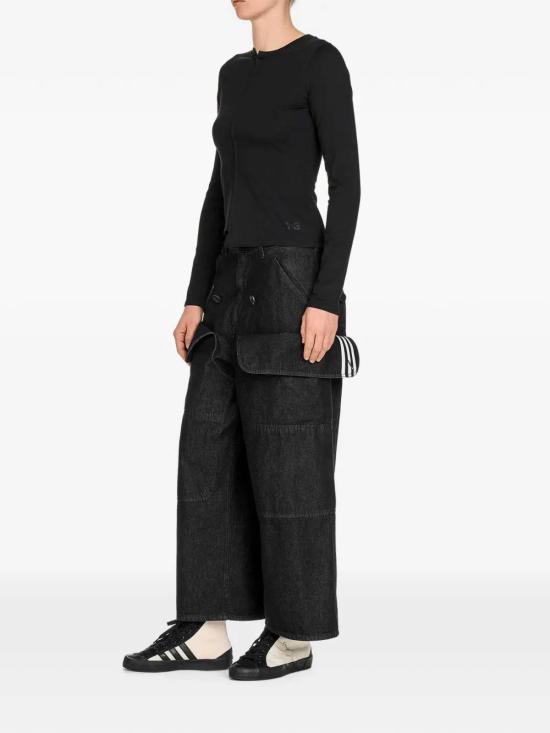 26FW 와이쓰리 긴팔 티셔츠 KS3870 Black - Y-3