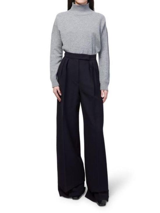 26FW 막스마라 스튜디오 수트 팬츠 MARENGO003 BLACK - MAX MARA STUDIO