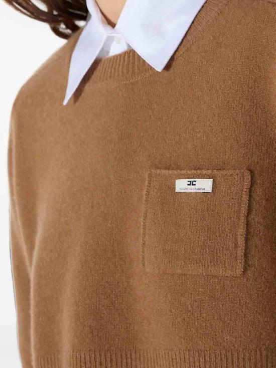 26FW 엘리자베타프랜치 탑 MK11T66E2AI6 Brown - ELISABETTA FRANCHI