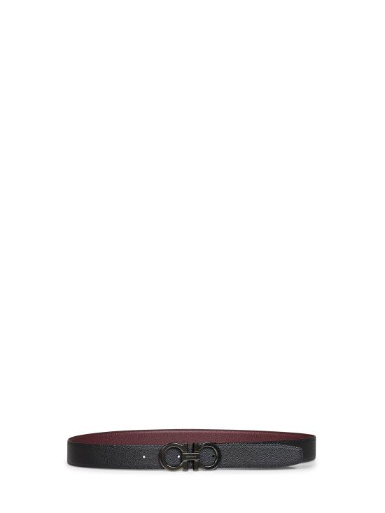 26FW 살바토레 페라가모 벨트 679710DOUBLEADJUS796202 BLACK - SALVATORE FERRAGAMO