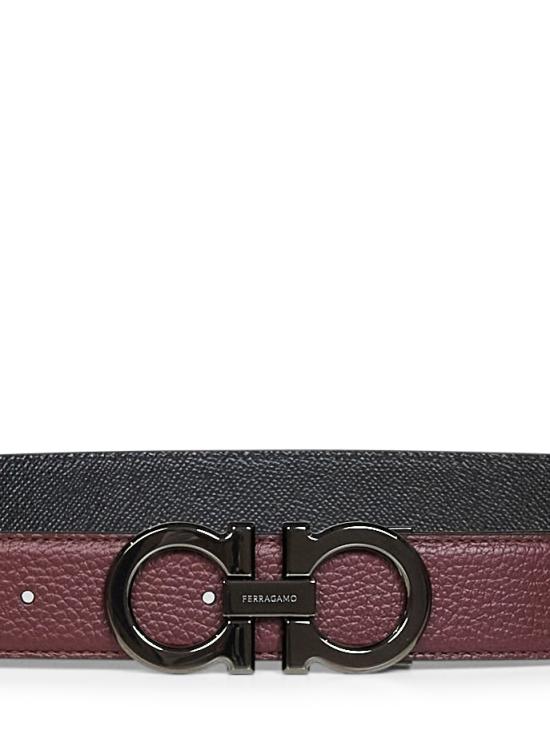 26FW 살바토레 페라가모 벨트 679710DOUBLEADJUS796202 BLACK - SALVATORE FERRAGAMO