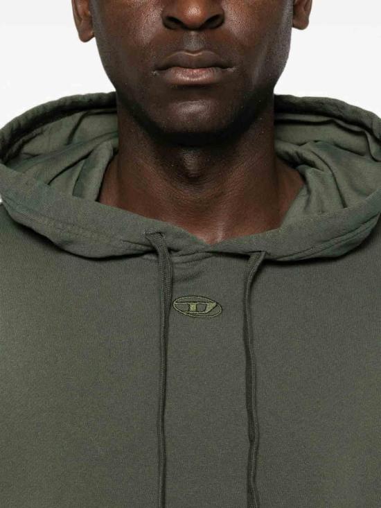 26FW 디젤 탑 A228310EFBR51F Dark Green - DIESEL