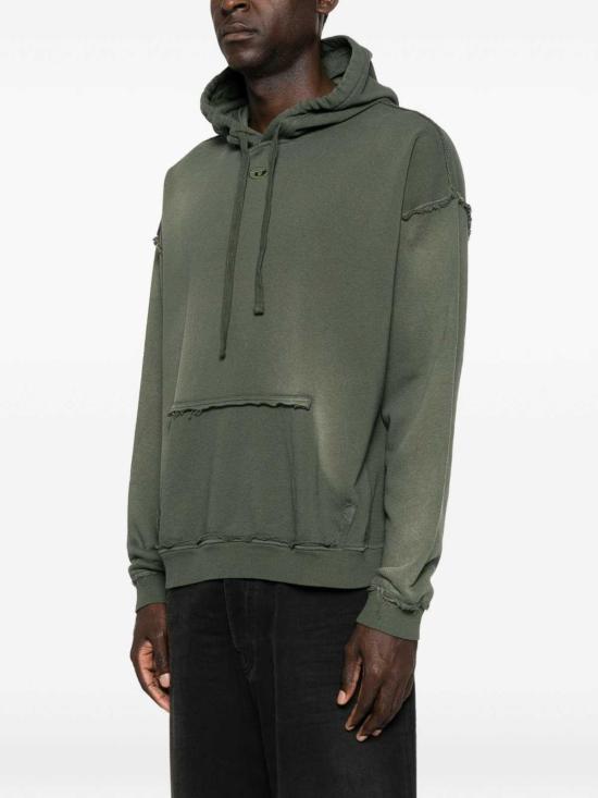 26FW 디젤 탑 A228310EFBR51F Dark Green - DIESEL