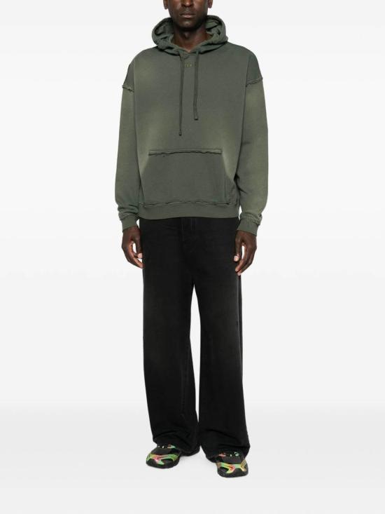 26FW 디젤 탑 A228310EFBR51F Dark Green - DIESEL