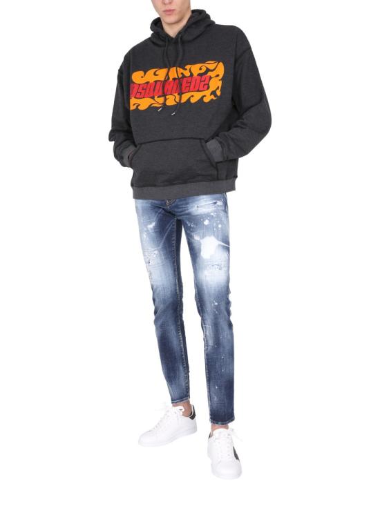  디스퀘어드2 긴팔 티셔츠 S71GU0523 S25542900 BLACK