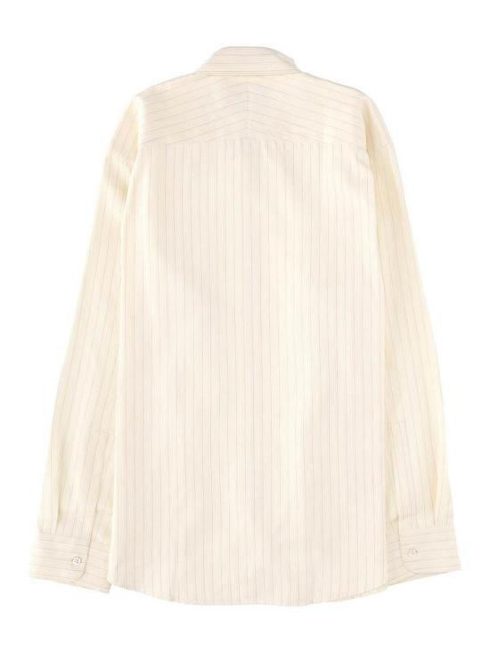 26SS 스튜디오 니콜슨 셔츠 VIEWSNM1126AMBERSTRIPE WHITE - STUDIO NICHOLSON