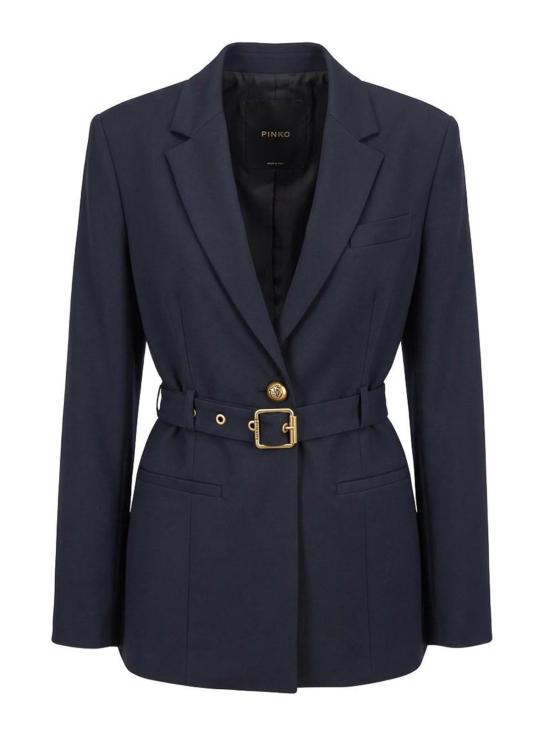 26FW 핑코 수트 자켓 107864A3MSVITIANOG03 BLUE