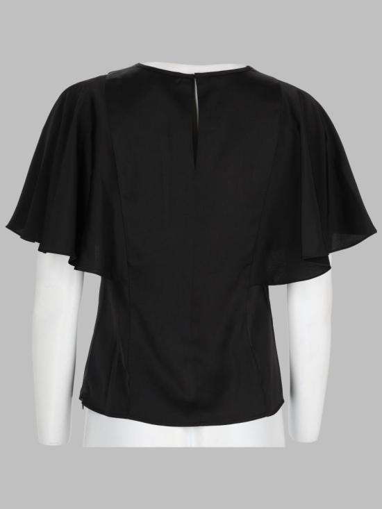 26FW 마이클 코어스 블라우스 MT6411QAYJ 001BLACK - MICHAEL KORS