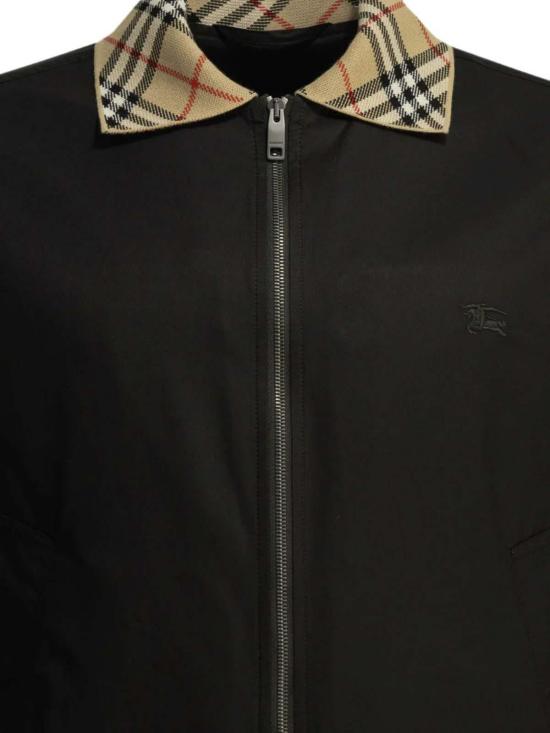 26FW 버버리 봄버 자켓 8129696 Black - BURBERRY