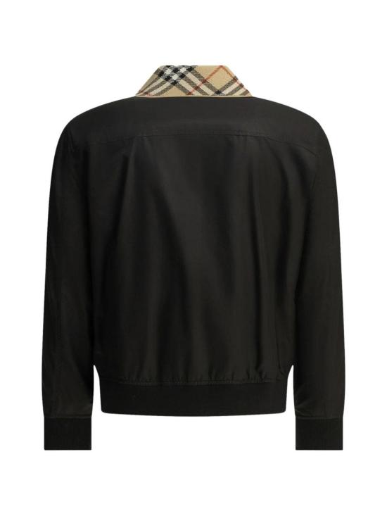 26FW 버버리 봄버 자켓 8129696 Black - BURBERRY