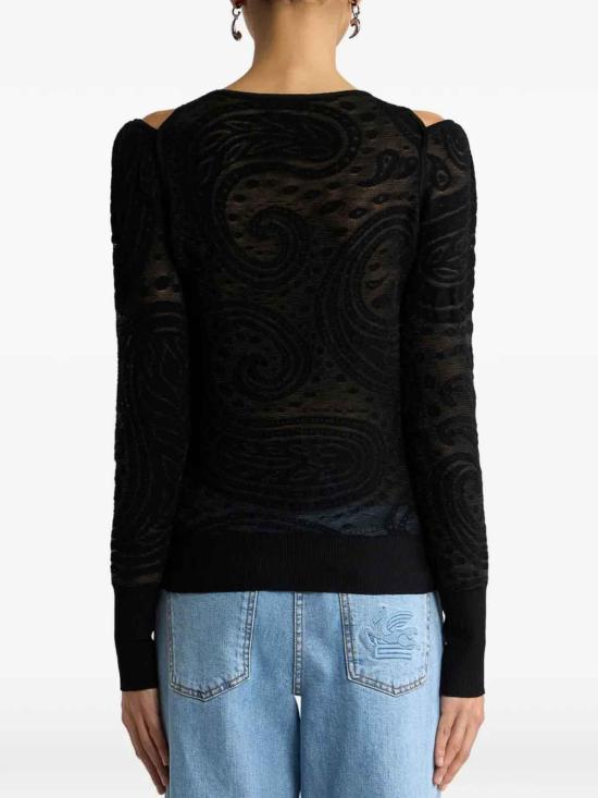26FW 에트로 탑 WRKE0427AQ11PN0000 Black - ETRO