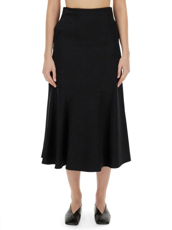  질샌더 스커트 J01MA0132 J65112001 BLACK - JIL SANDER
