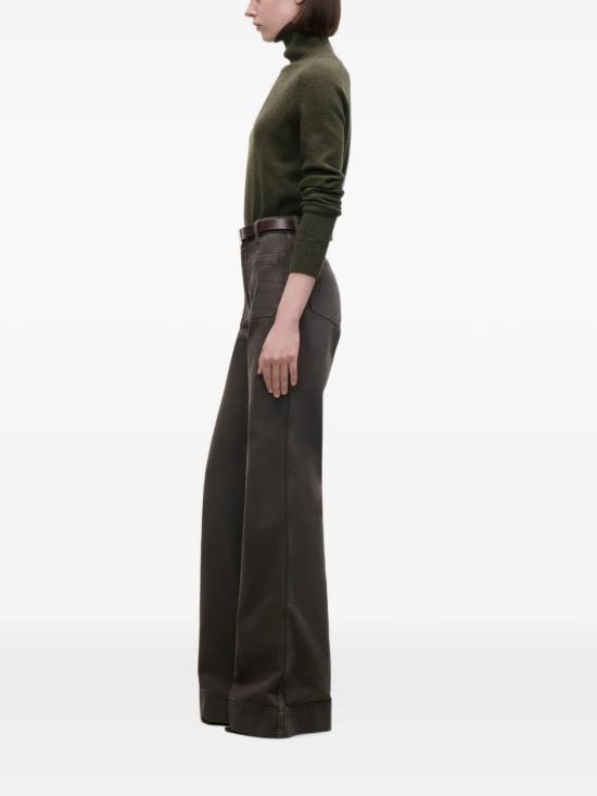 26FW 빅토리아 베컴 긴팔 티셔츠 1426KJU005081A9990 Green - VICTORIA BECKHAM