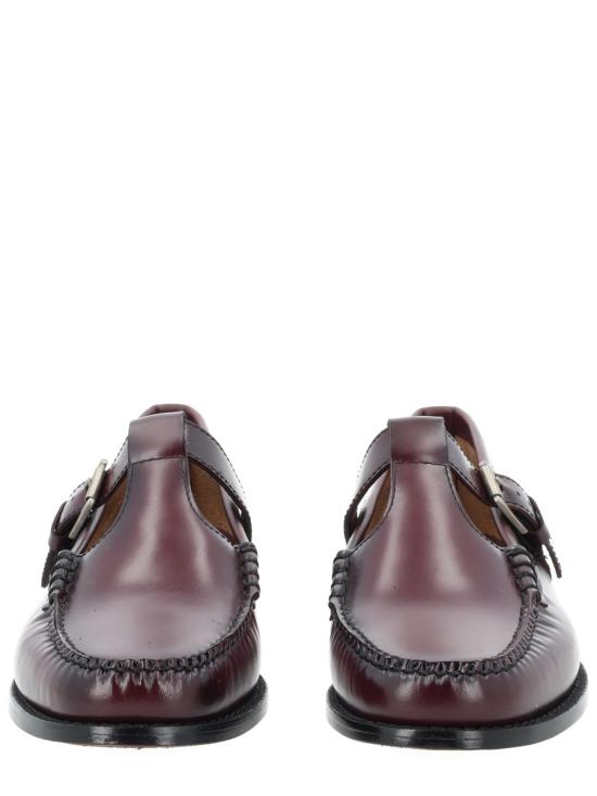 26SS 지에이치 바스앤코 플랫 슈즈 BAX2W957 0NN BURGUNDY