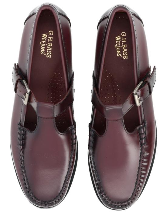 26SS 지에이치 바스앤코 플랫 슈즈 BAX2W957 0NN BURGUNDY - G.H. BASS & CO.