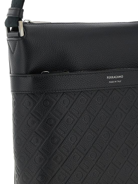 26FW 살바토레 페라가모 크로스백 FE341906BM BLACK - SALVATORE FERRAGAMO