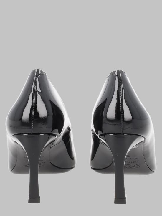 26FW 로저비비에 트럼펫 메탈 버클 펌프스 RVW40015280D1P B999 BLACK - ROGER VIVIER