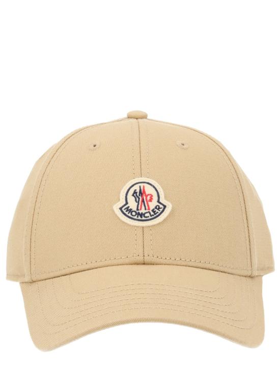 26SS 몽클레어 로고 코튼 볼캡 3B00008 04863209 BEIGE - MONCLER