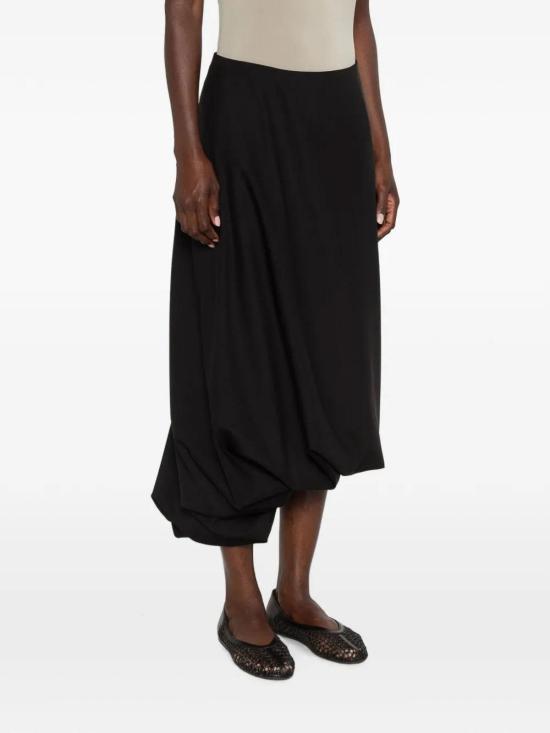 26FW 로에 미디 스커트 42032225BLACK - ROHE
