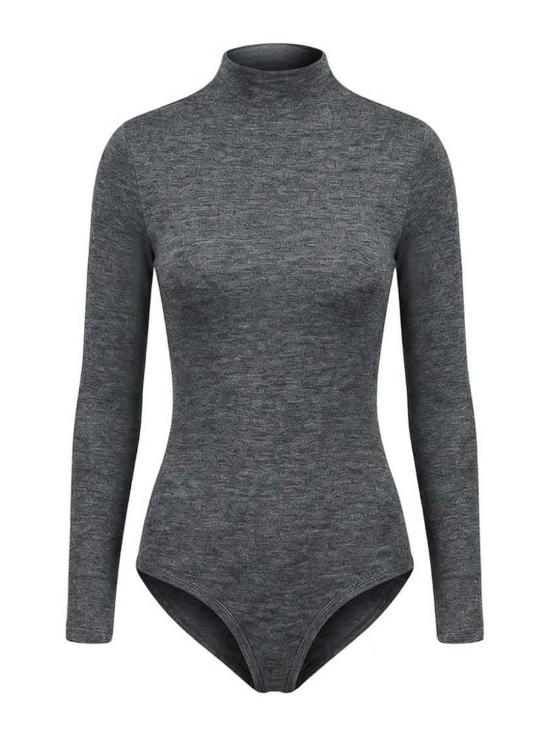 26FW 질샌더 바디수트 티셔츠 J03NC0355J20406036 Grey