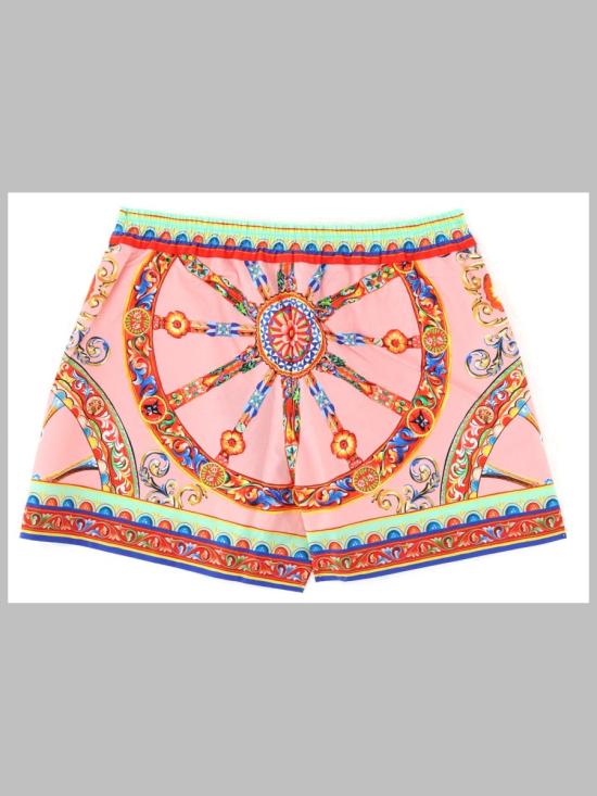 26FW 돌체앤가바나 숏팬츠 L53Q29K FI5O1HF6CK MULTICOLOR - DOLCE & GABBANA