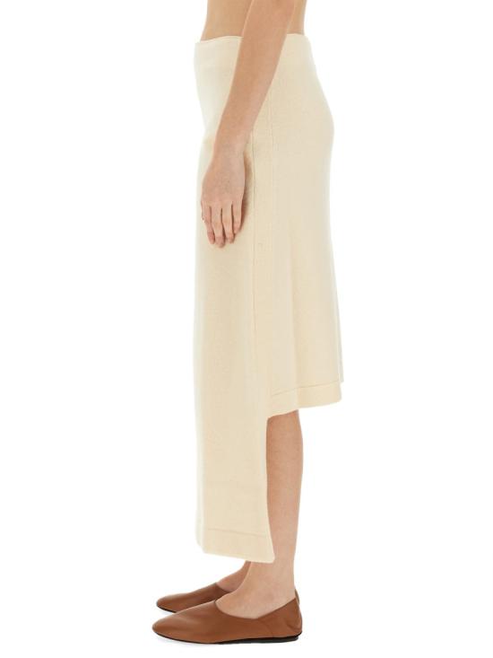  질샌더 스커트 J02MA0156 J14614109 IVORY - JIL SANDER
