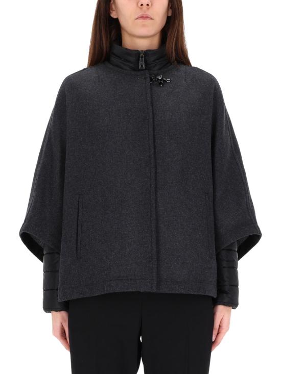 25FW 페이 케이프 NAW16513 270XMLB801 GRAY - FAY