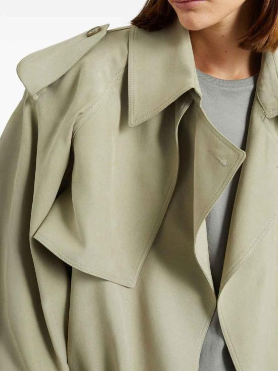 26FW 더프랭키샵 트렌치 코트 TRFS21993430SAGE LIGHT GREEN - THE FRANKIE SHOP