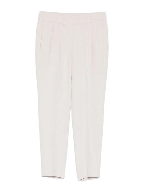 26SS 브루넬로 쿠치넬리 실크 새틴 밴딩 팬츠 MA029P1673C2759 Beige