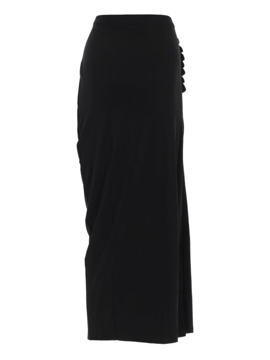 26SS 파코라반 스커트 24AJJU515VI0386 P001 BLACK - PACO RABANNE