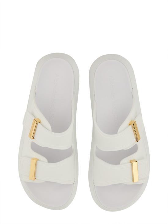 26SS 알렉산더 맥퀸 하이브리드 슬라이드 658063 W4Z529339 WHITE - ALEXANDER MCQUEEN