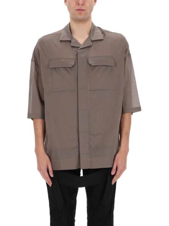 26SS 릭 오웬스 셔츠 RU01F2298 CV34 GRAY - RICK OWENS