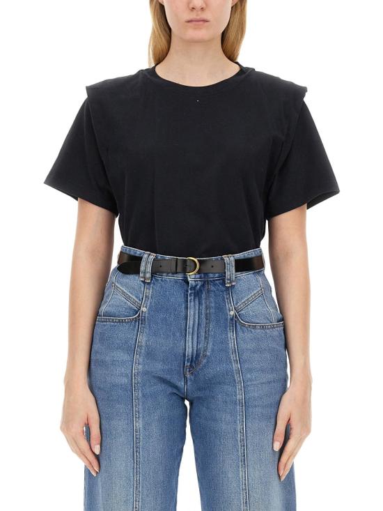 26SS 이자벨마랑 젤리토스 티셔츠 TS0041FA A1N41I01BK BLACK - ISABEL MARANT