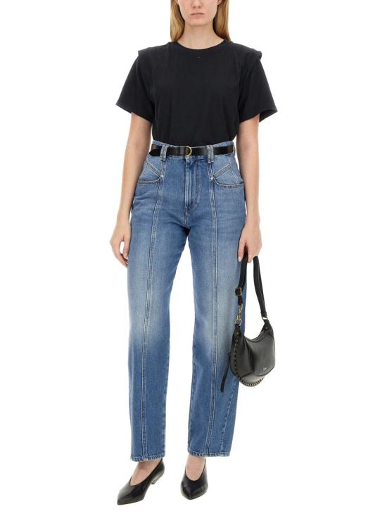 26SS 이자벨마랑 젤리토스 티셔츠 TS0041FA A1N41I01BK BLACK - ISABEL MARANT