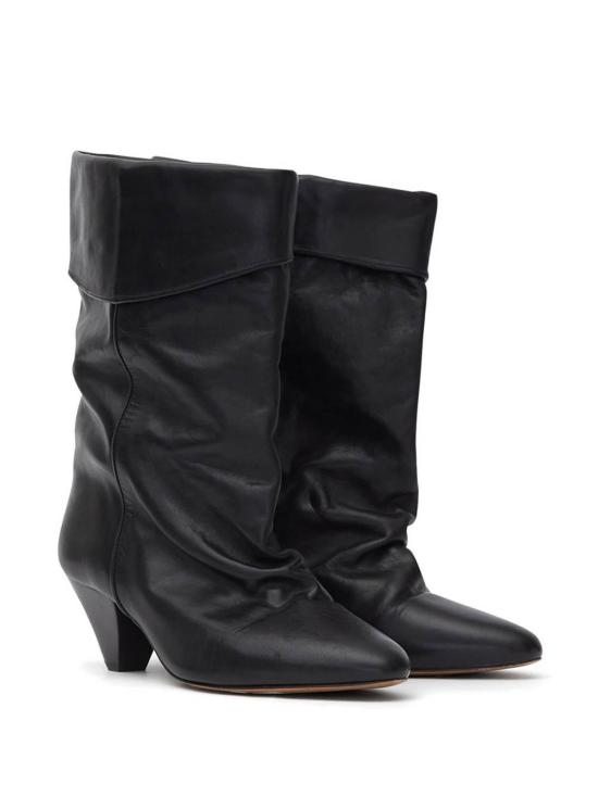 26FW 이자벨마랑 DALBY 달비 미들 부츠 BO0188FAC1A19S01BK BLACK - ISABEL MARANT