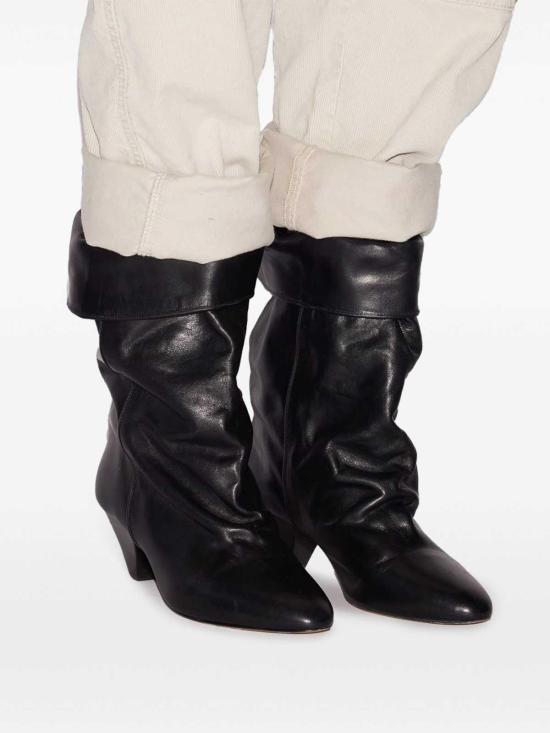 26FW 이자벨마랑 DALBY 달비 미들 부츠 BO0188FAC1A19S01BK BLACK - ISABEL MARANT