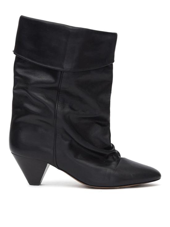 26FW 이자벨마랑 DALBY 달비 미들 부츠 BO0188FAC1A19S01BK BLACK