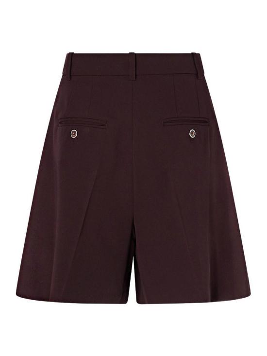 26FW 핑코 숏팬츠 107289A18ESHETANARR7 DARK RED - PINKO