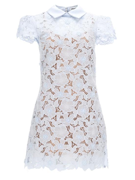 26SS 셀프 포트레이트 원피스 RS26 171S BL BLUE