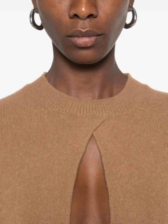 26FW 엘리자베타프랜치 숏 원피스 AM23T66E2AI6 BROWN - ELISABETTA FRANCHI
