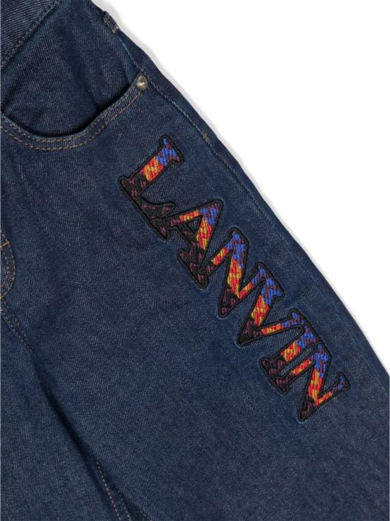  랑방 데님 팬츠 N24064K Z10 BLUE - LANVIN
