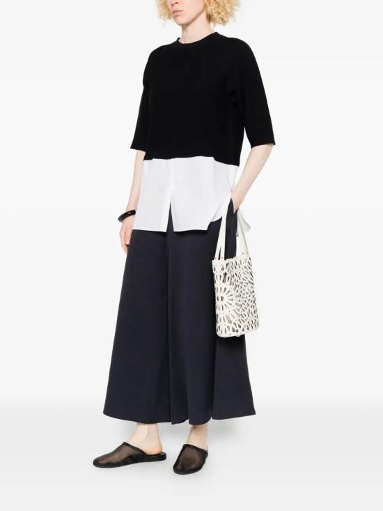 26SS 파비아나 필리피 탑 MAD276F453M1955146 Blue - FABIANA FILIPPI