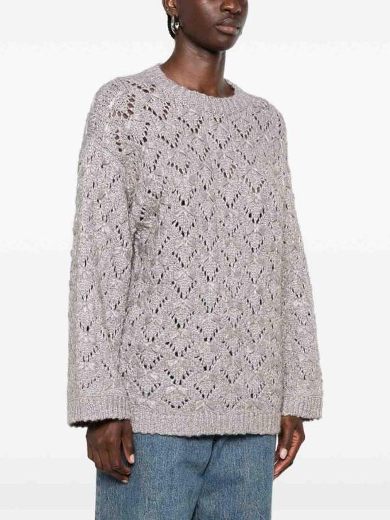 26FW 파비아나 필리피 탑 MAD216F091M3158206 Light Grey - FABIANA FILIPPI
