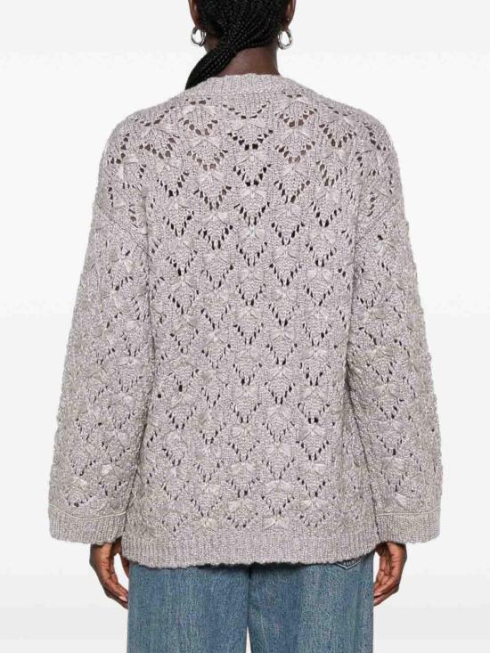 26FW 파비아나 필리피 탑 MAD216F091M3158206 Light Grey - FABIANA FILIPPI